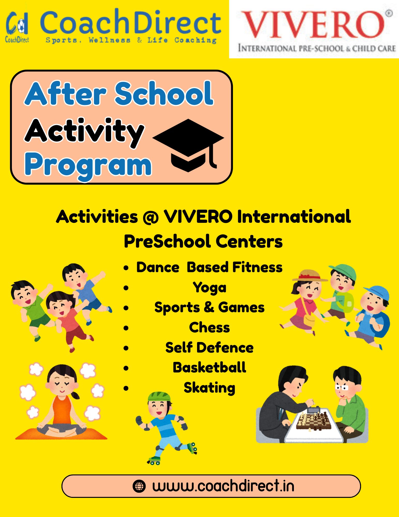 After school program at Vivero Preschools