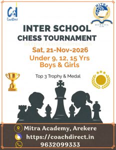 inter school chess mitra academy